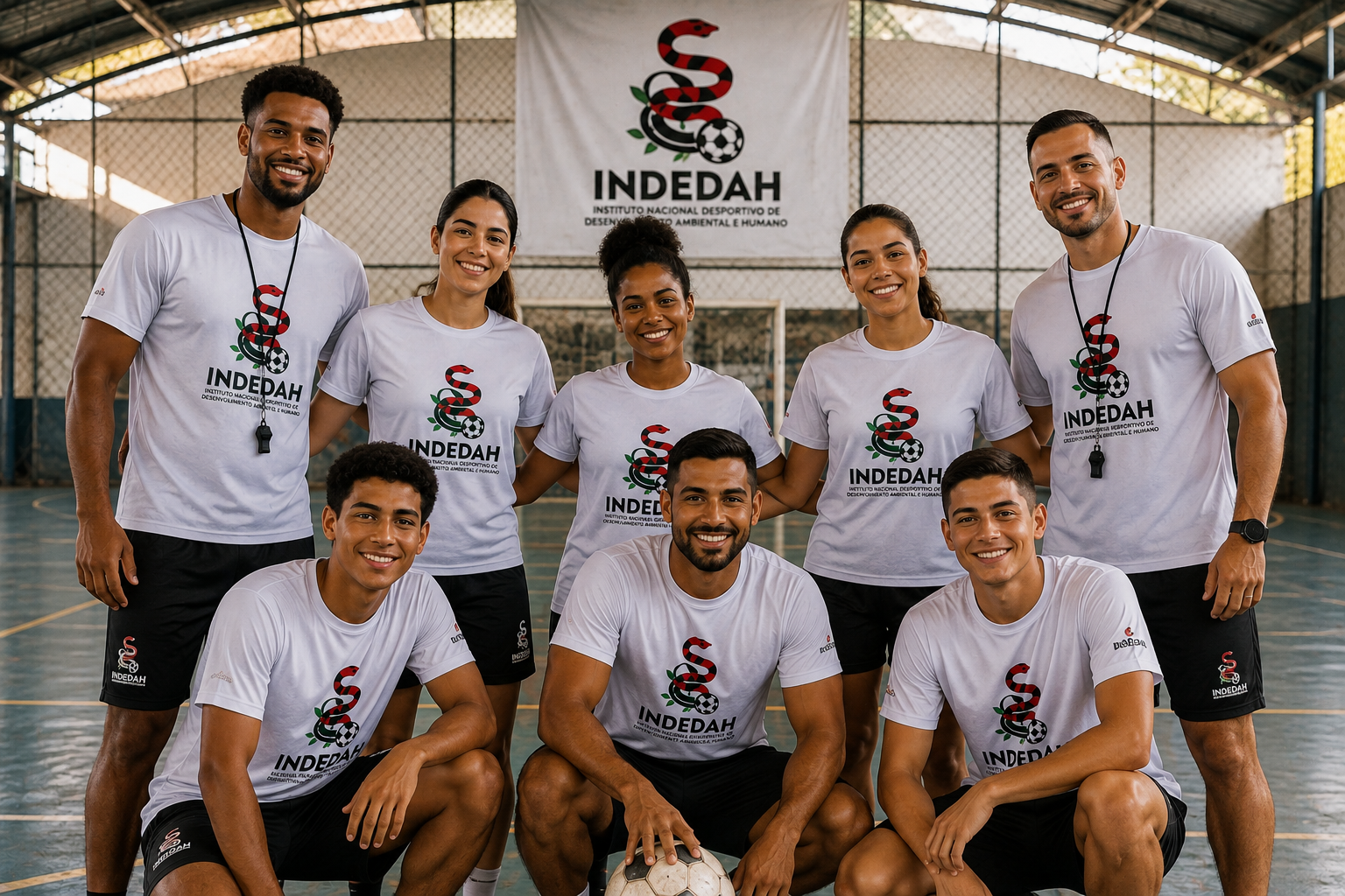 Equipe do INDEDAH reunida